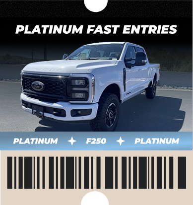PLATINUM FAST ENTRIES