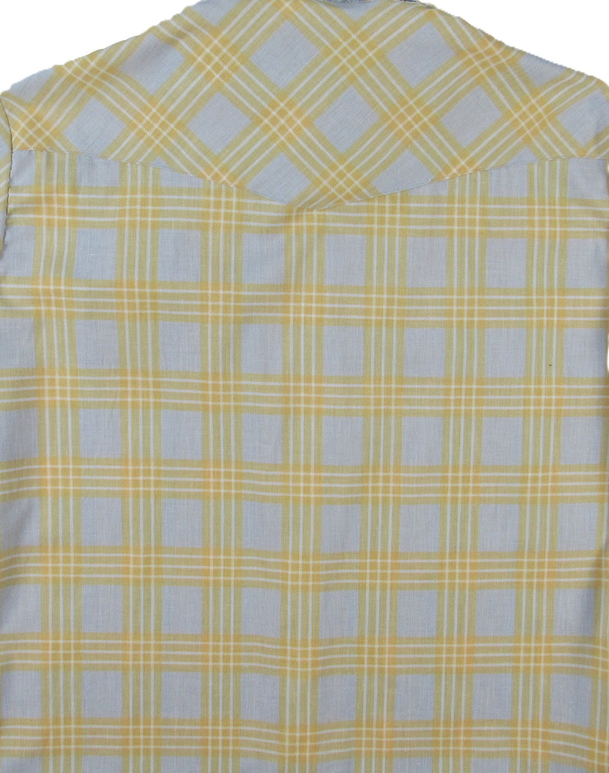 Flying R Ranchwear - Feather Plaids - Gray & Yellow - Long Sleeve - Casual Fit