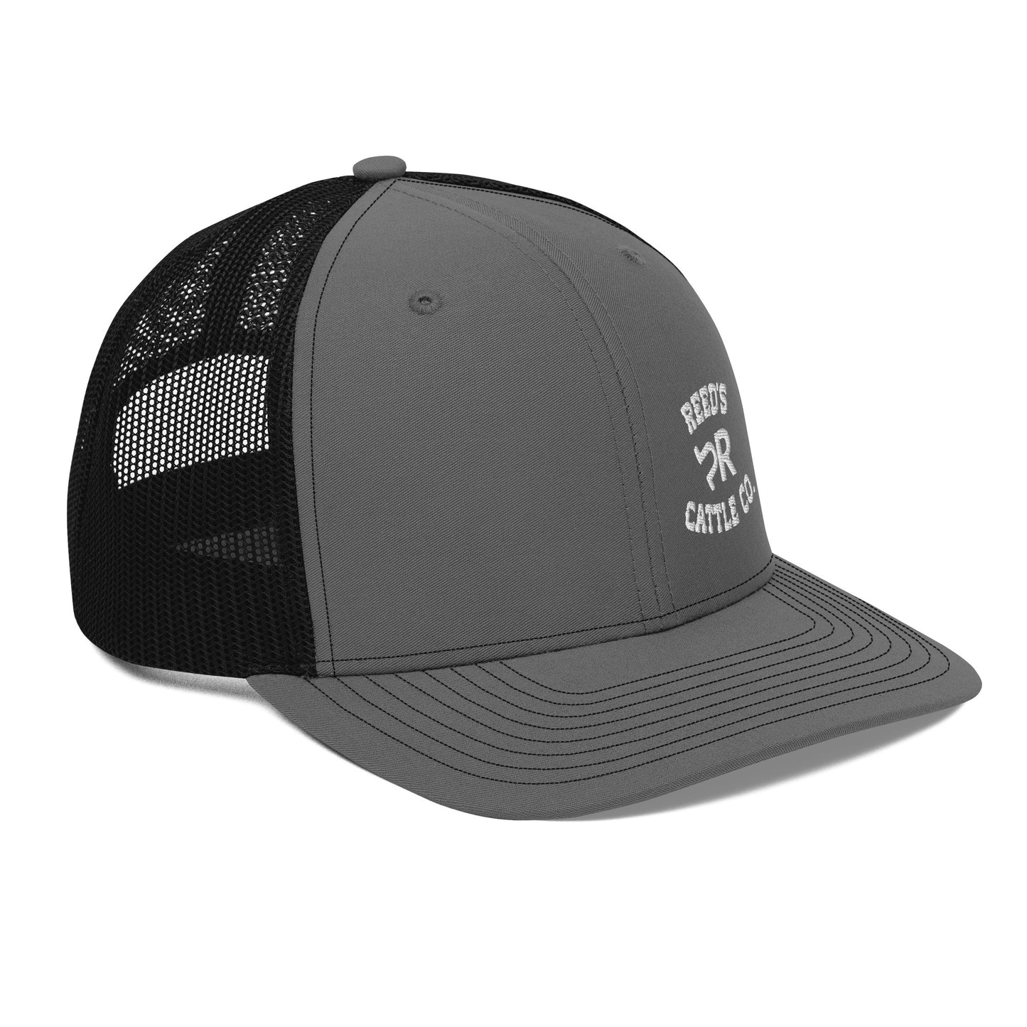Embroidered Snapback Trucker Cap