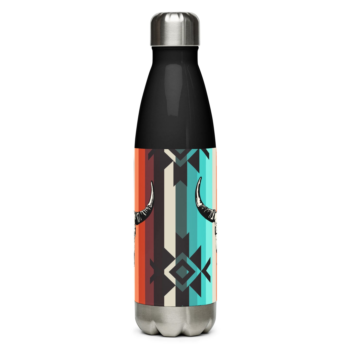 Southwestern stainless steel water bottle