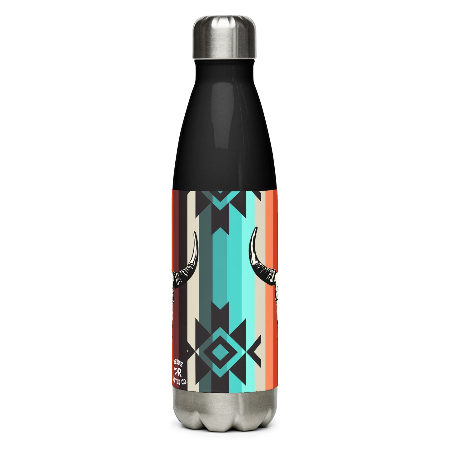 Southwestern stainless steel water bottle