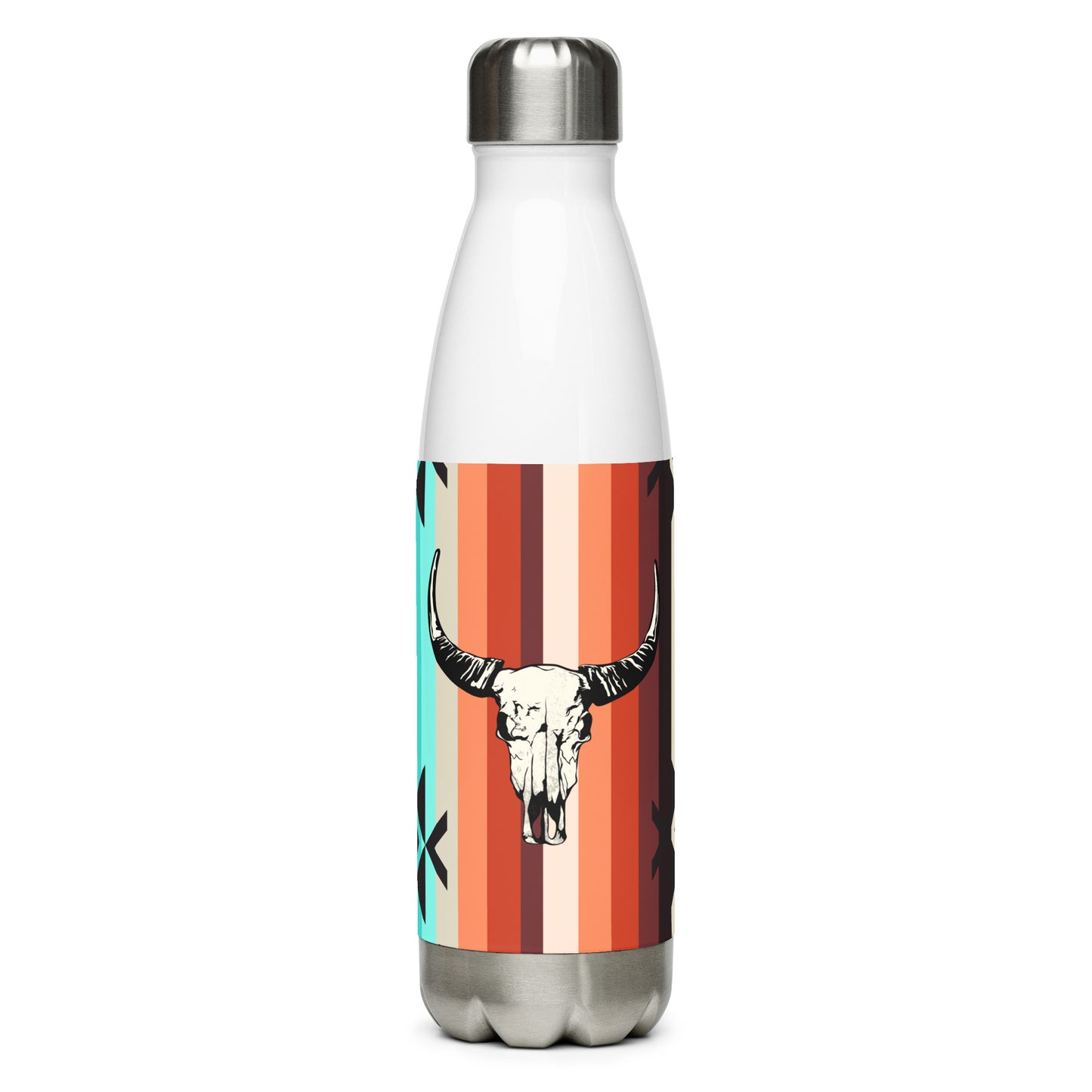 Southwestern stainless steel water bottle