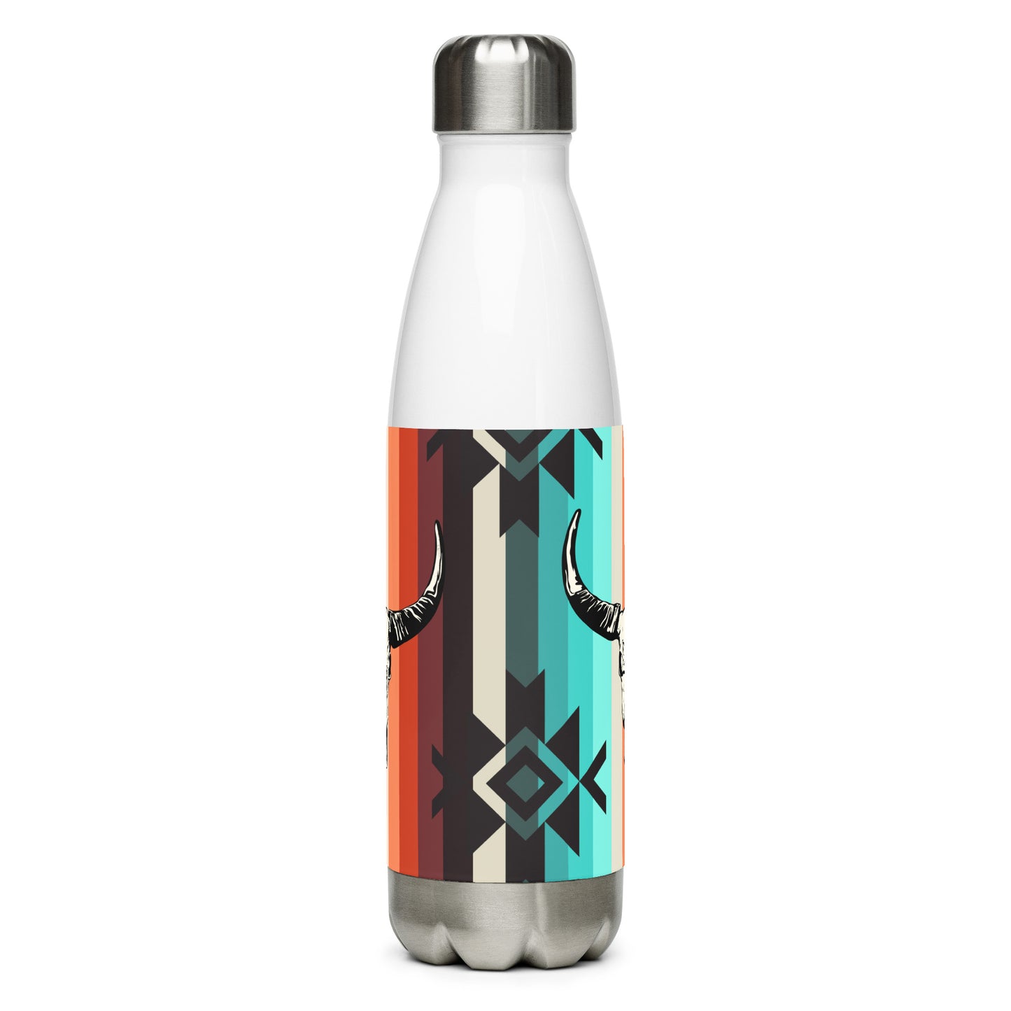 Southwestern stainless steel water bottle