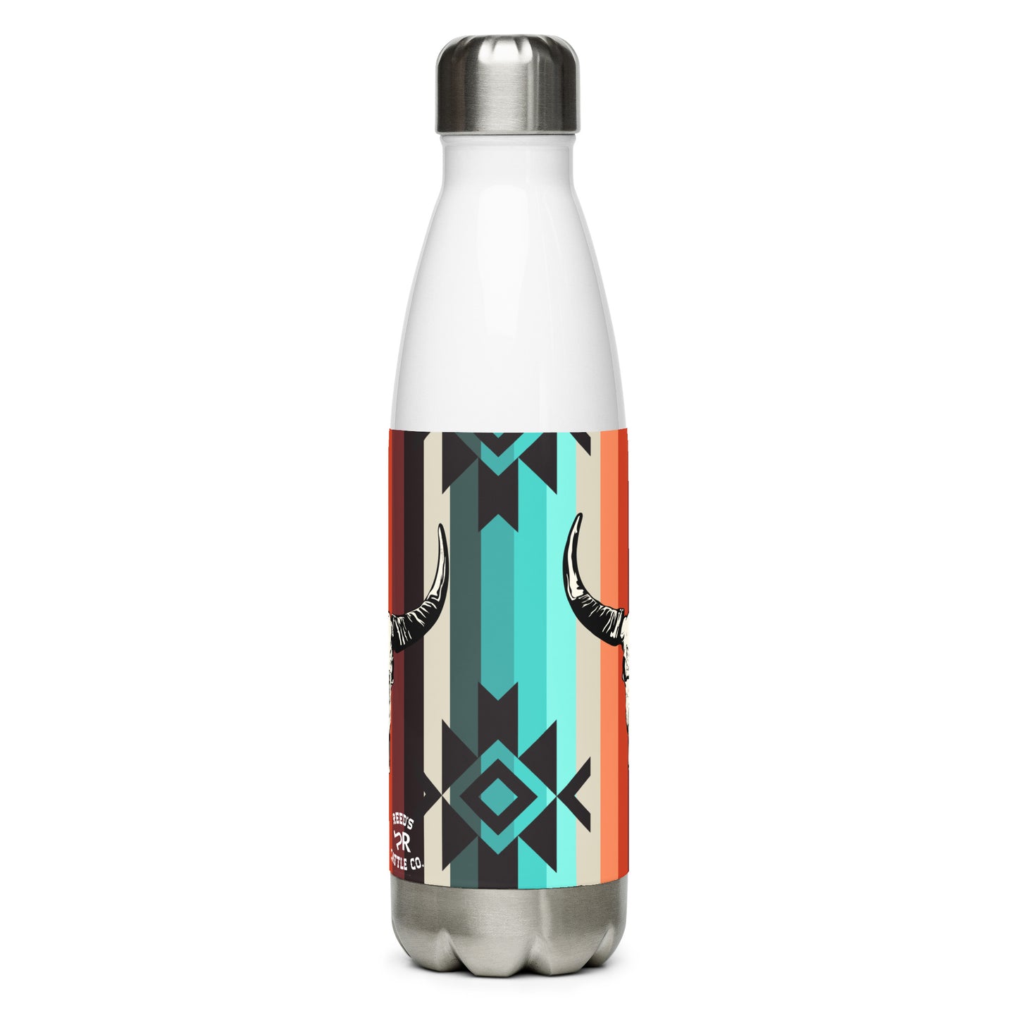 Southwestern stainless steel water bottle