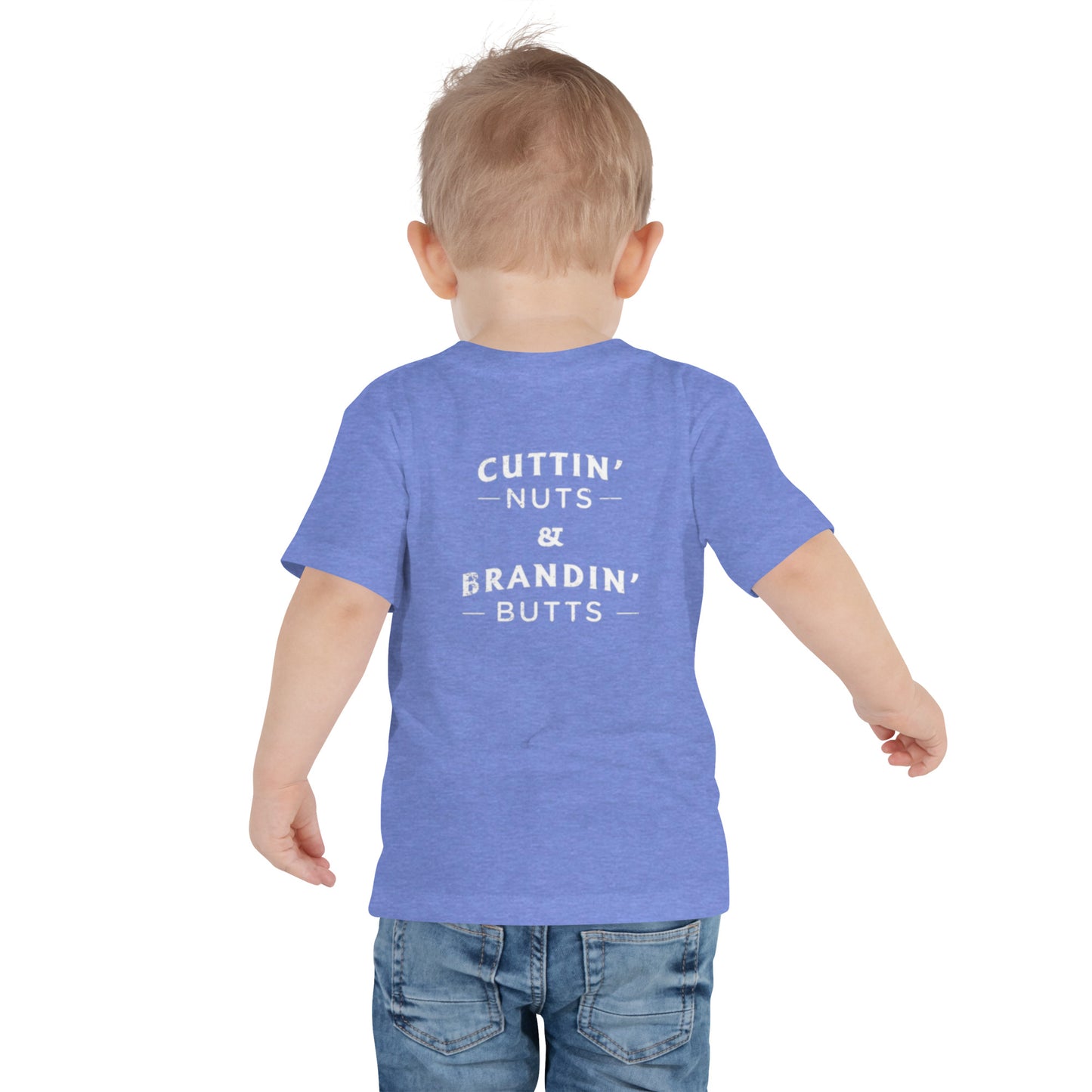 Toddler Cuttin' Nuts and Brandin' Butts Tee