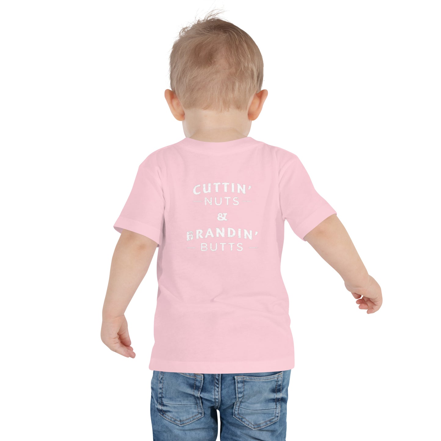 Toddler Cuttin' Nuts and Brandin' Butts Tee
