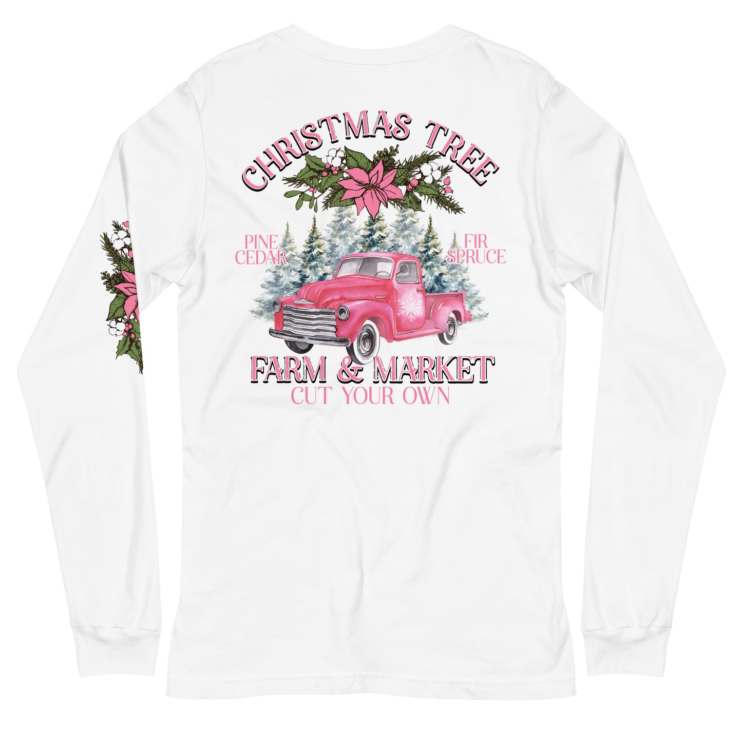 Christmas Tree Farm and Market Long Sleeve Tee