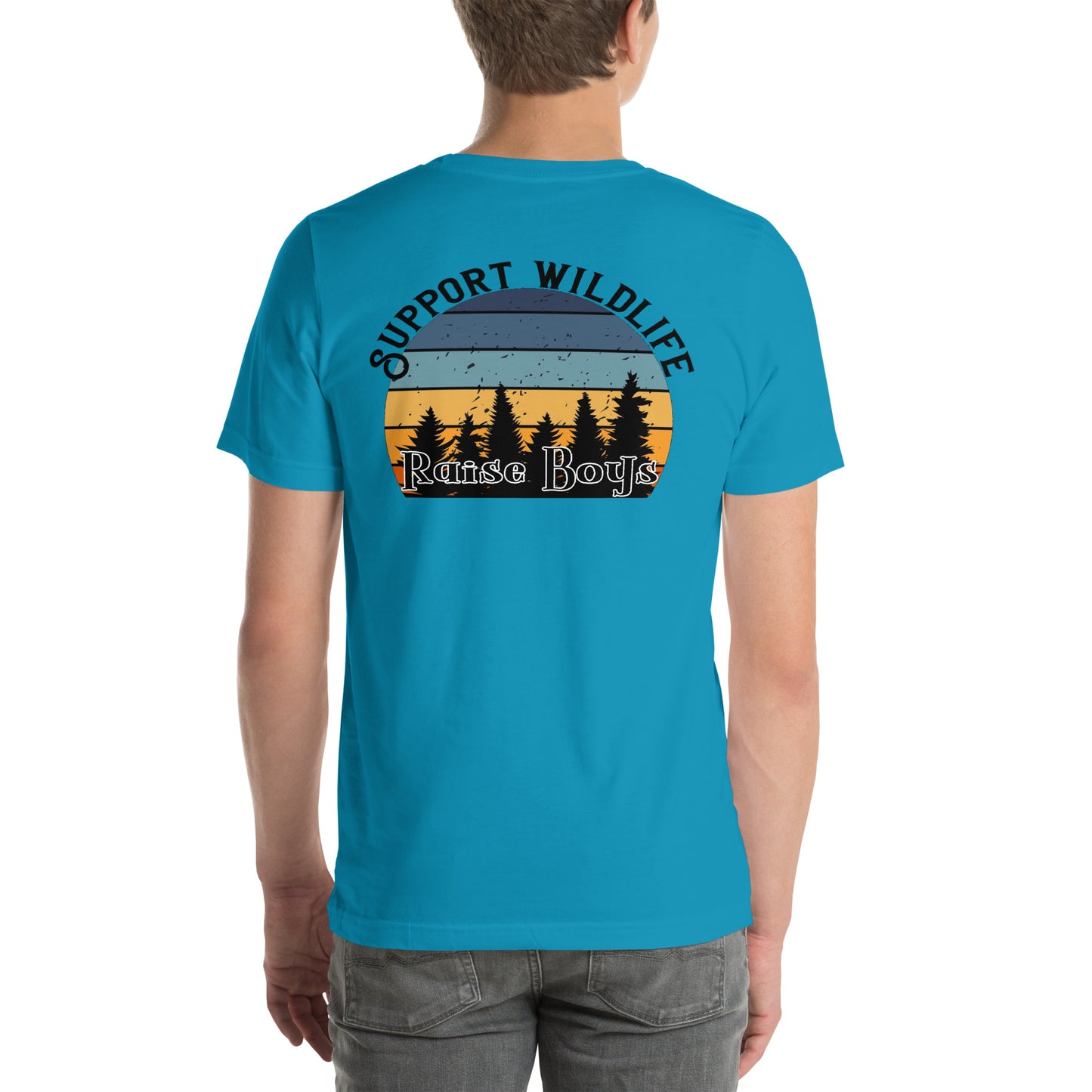Support Wildlife: Raise Boys Tee