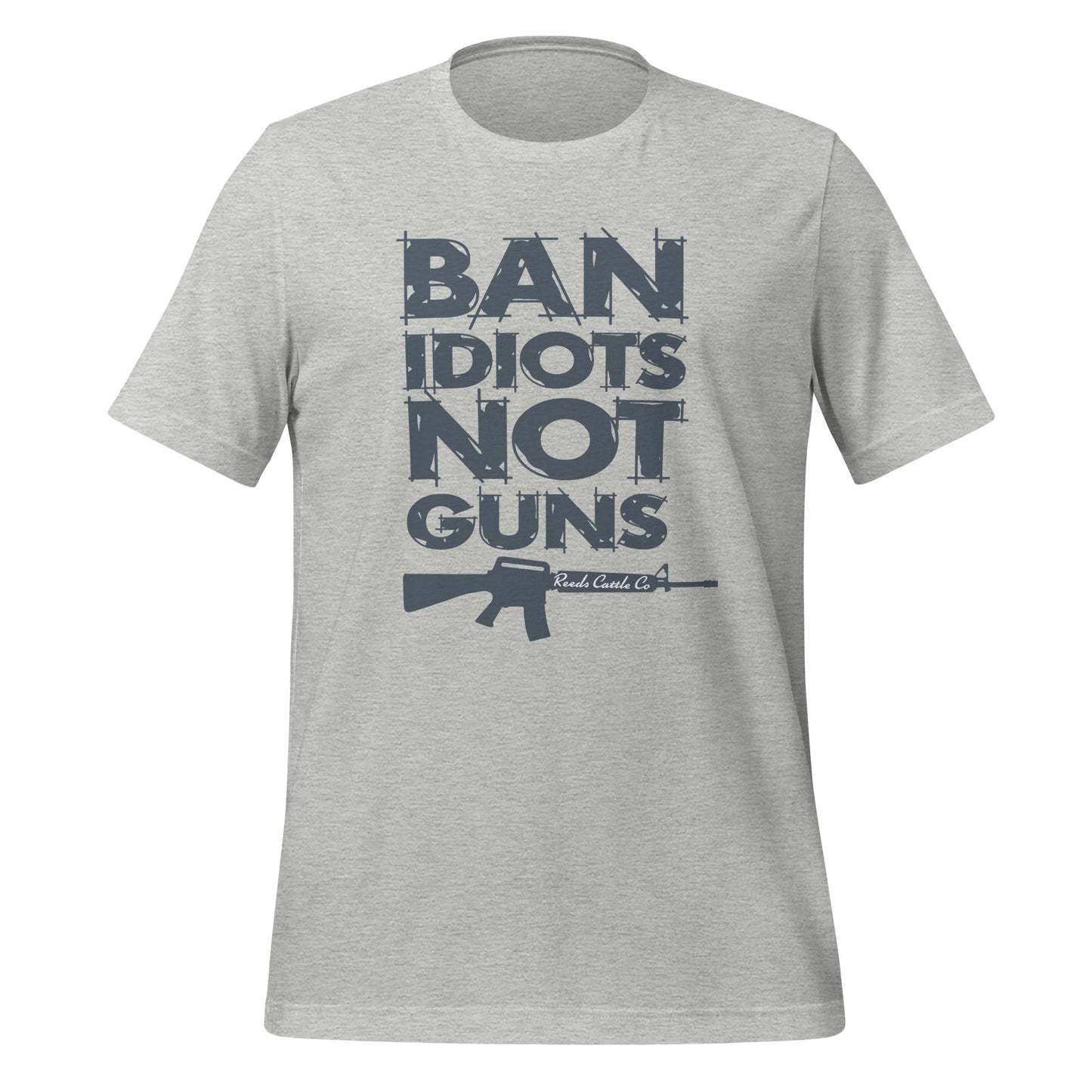 Ban Idiots Not Guns Tee