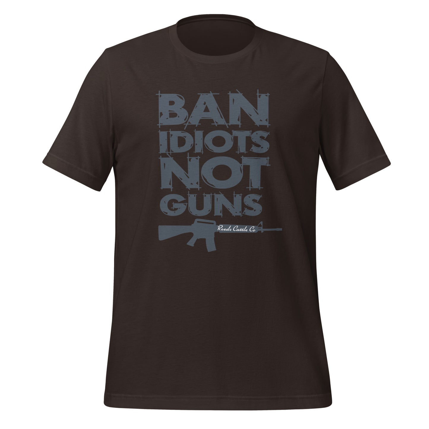 Ban Idiots Not Guns Tee