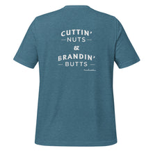 Load image into Gallery viewer, Cuttin&#39; Nuts and Brandin&#39; Butts Tee
