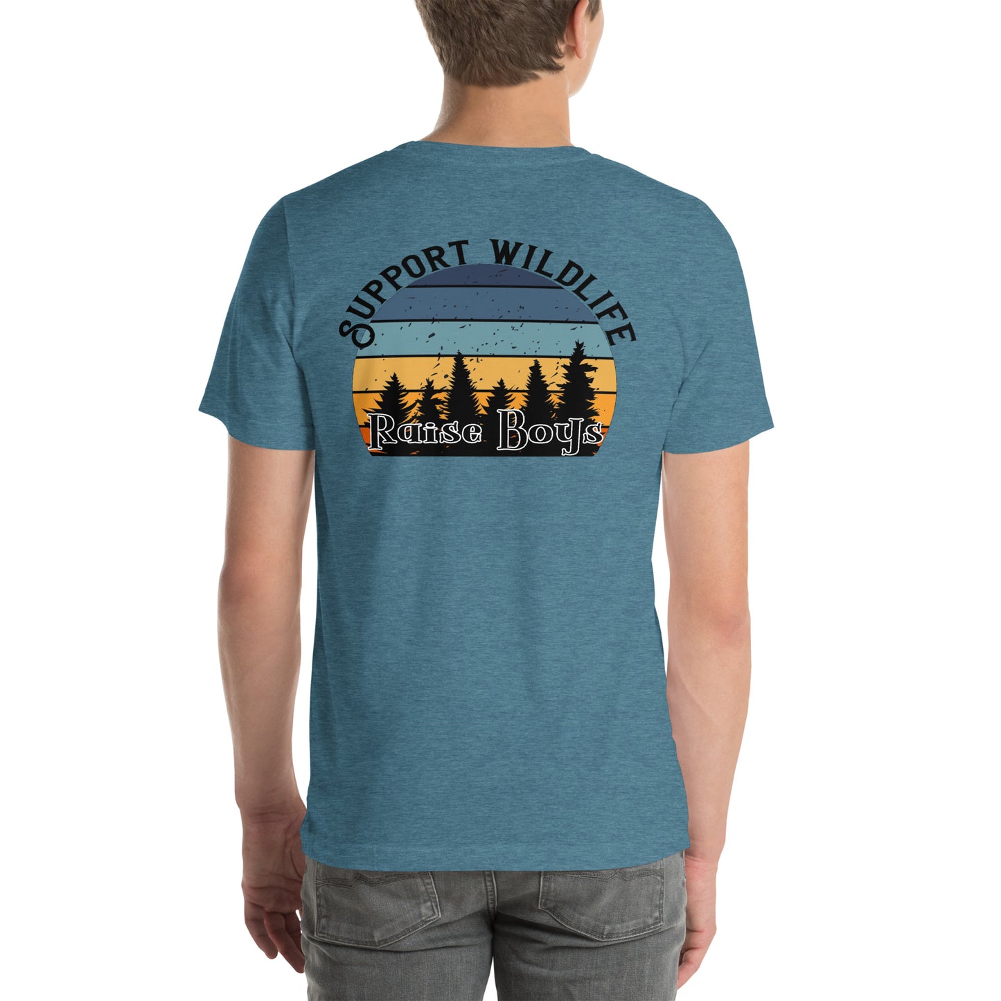 Support Wildlife: Raise Boys Tee