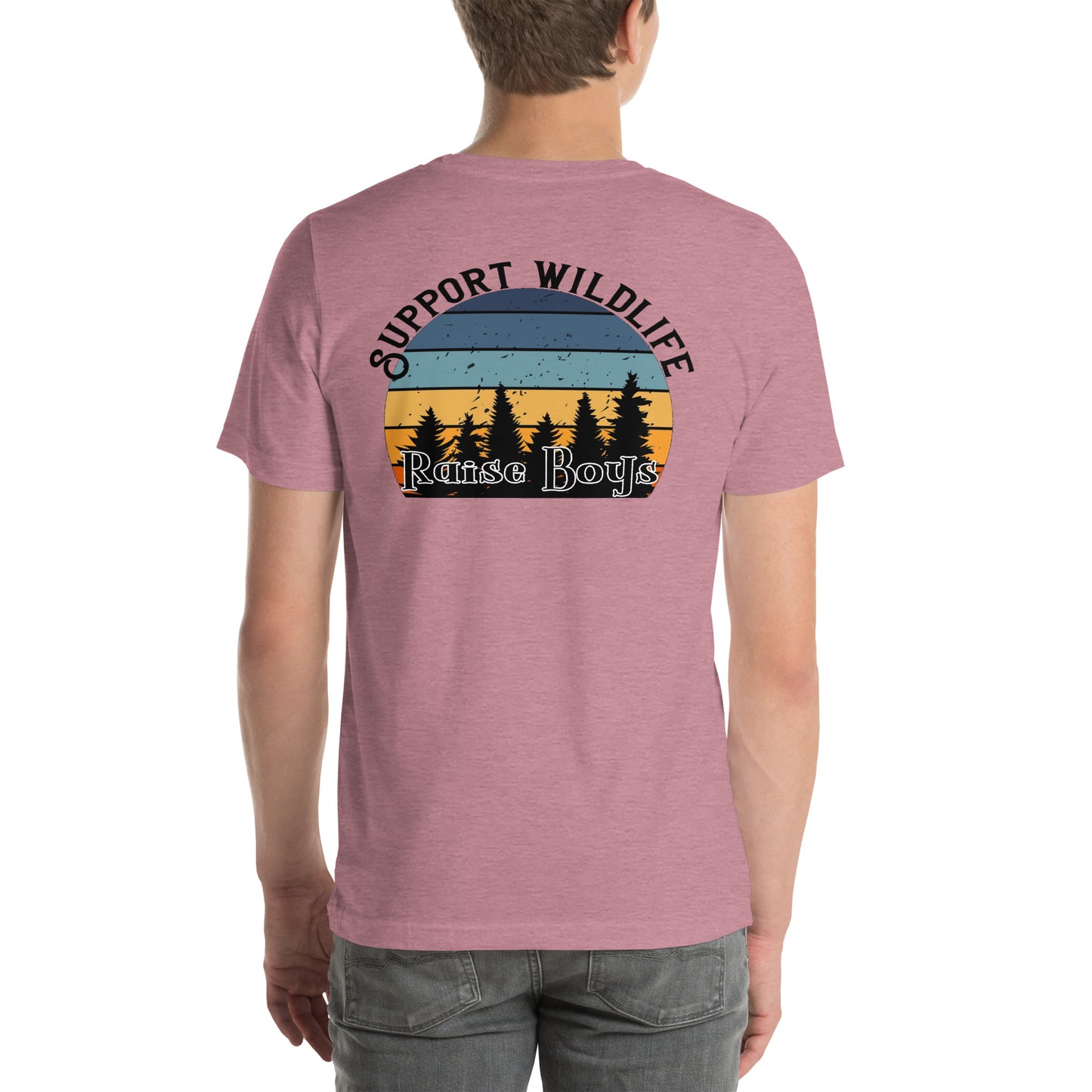 Support Wildlife: Raise Boys Tee