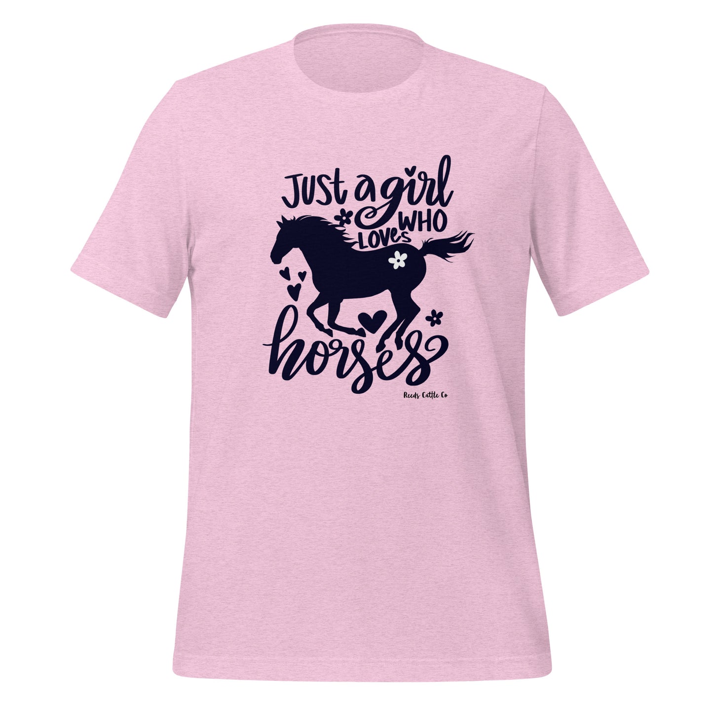 Just a Girl Who Loves Horses Tee