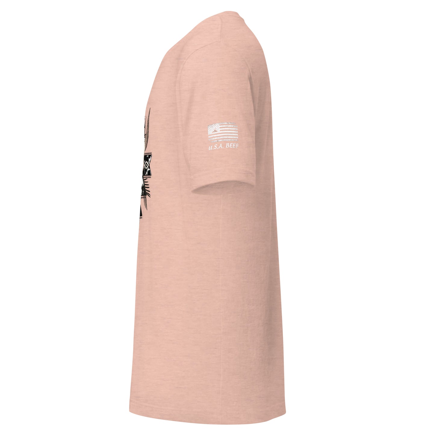 Aztec Neutral Cow Skull Tee