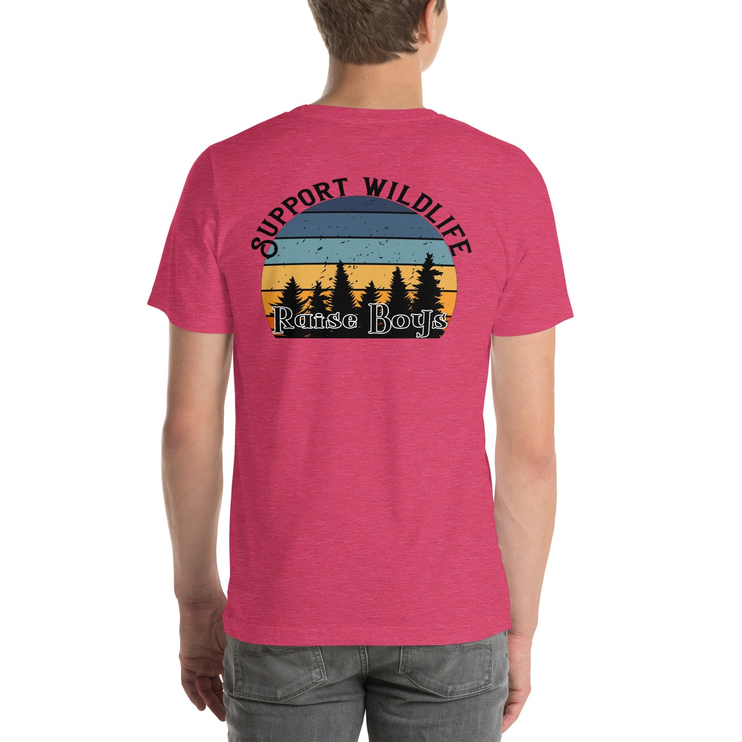 Support Wildlife: Raise Boys Tee