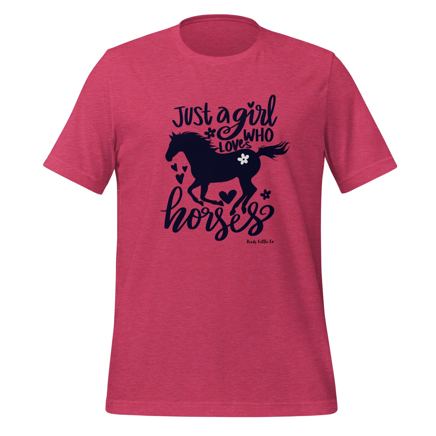 Just a Girl Who Loves Horses Tee