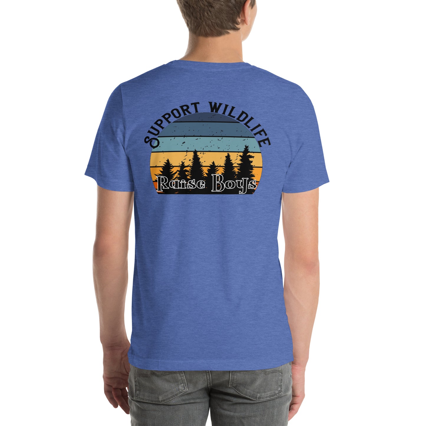 Support Wildlife: Raise Boys Tee