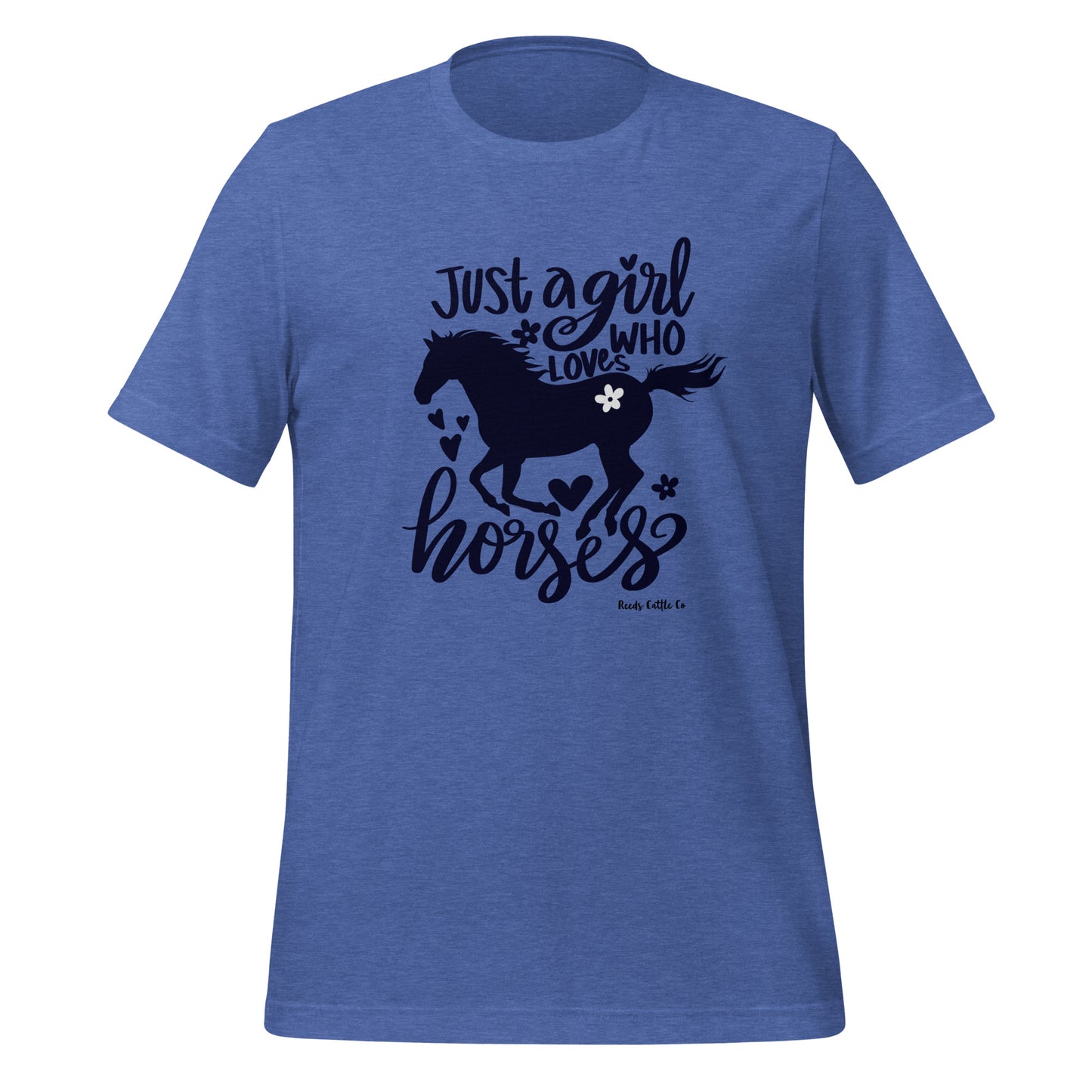 Just a Girl Who Loves Horses Tee