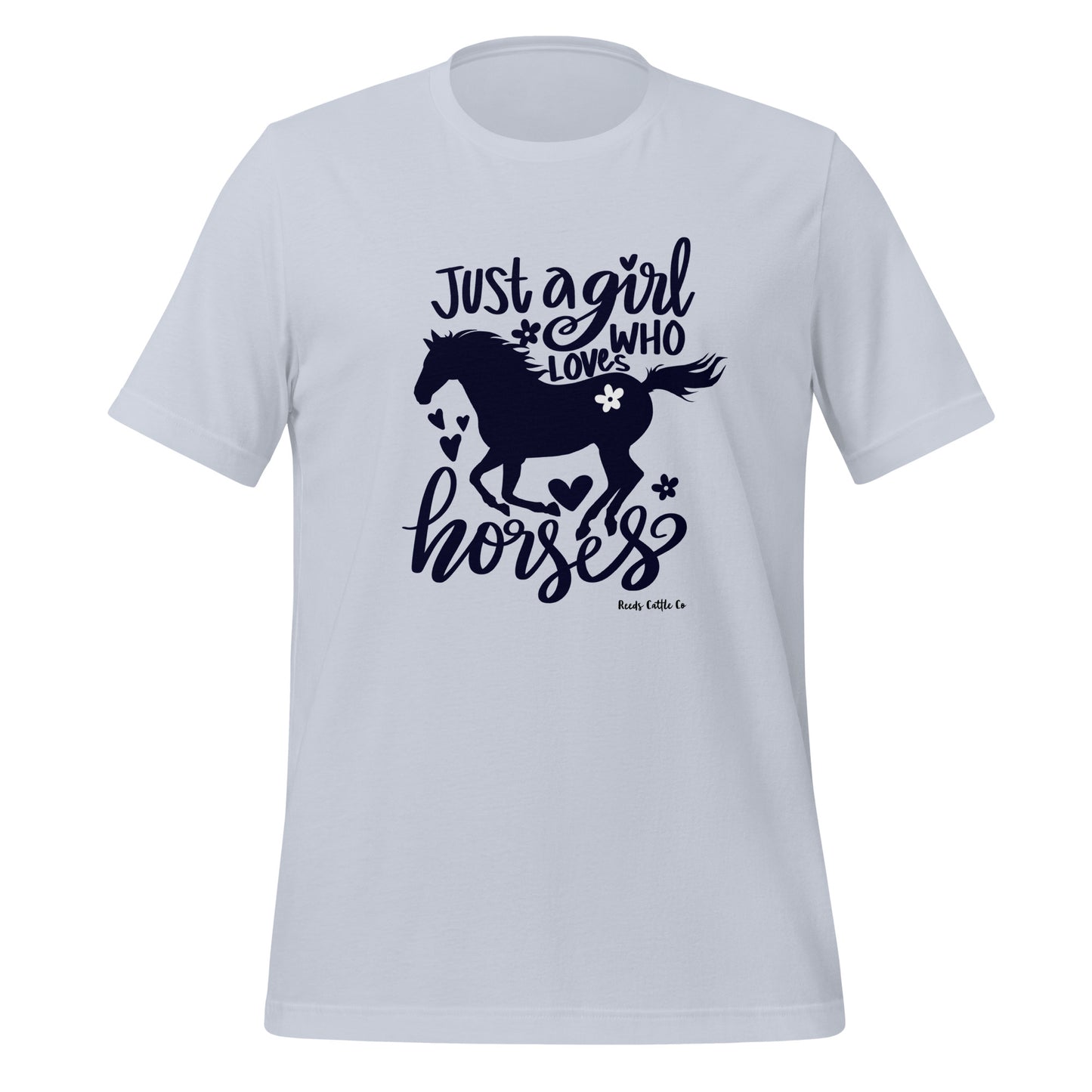Just a Girl Who Loves Horses Tee