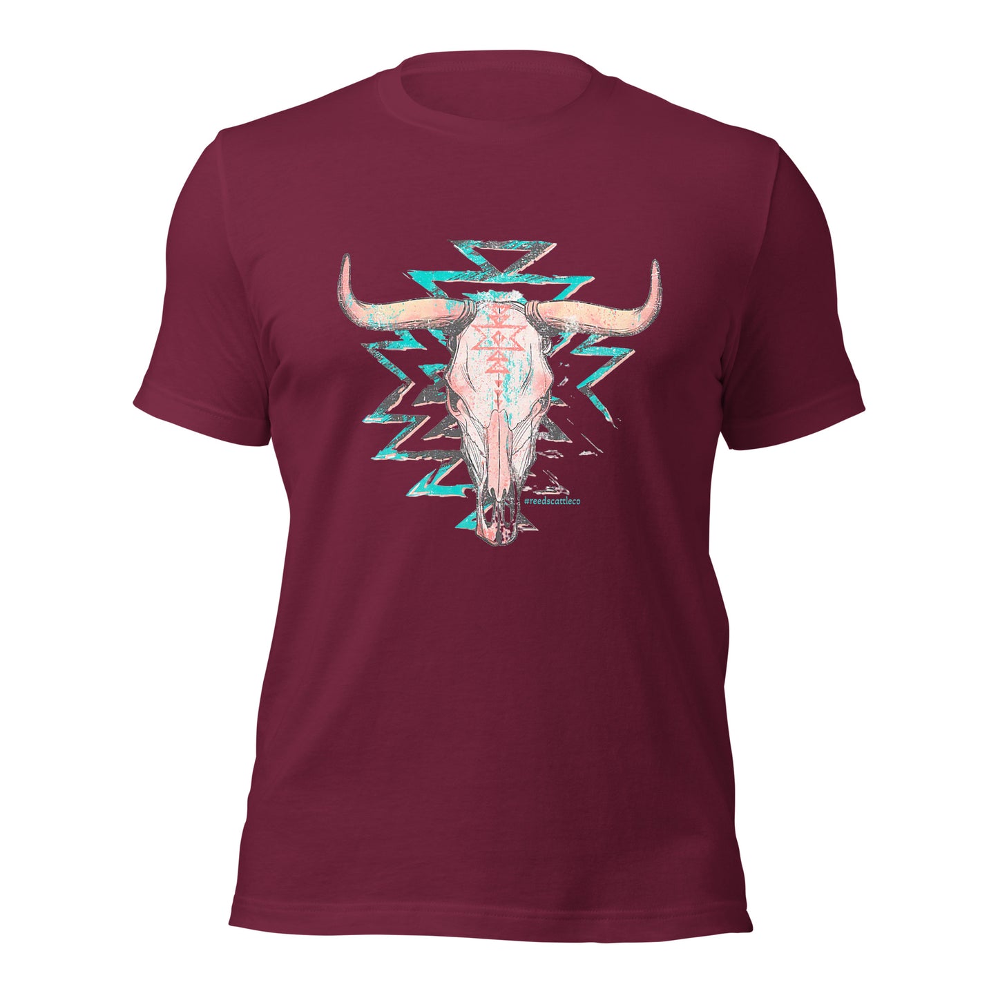 Fancy Aztec Skull Tee