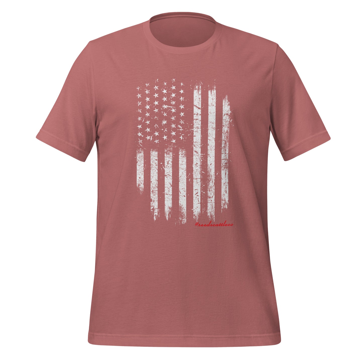Distressed Flag Tee