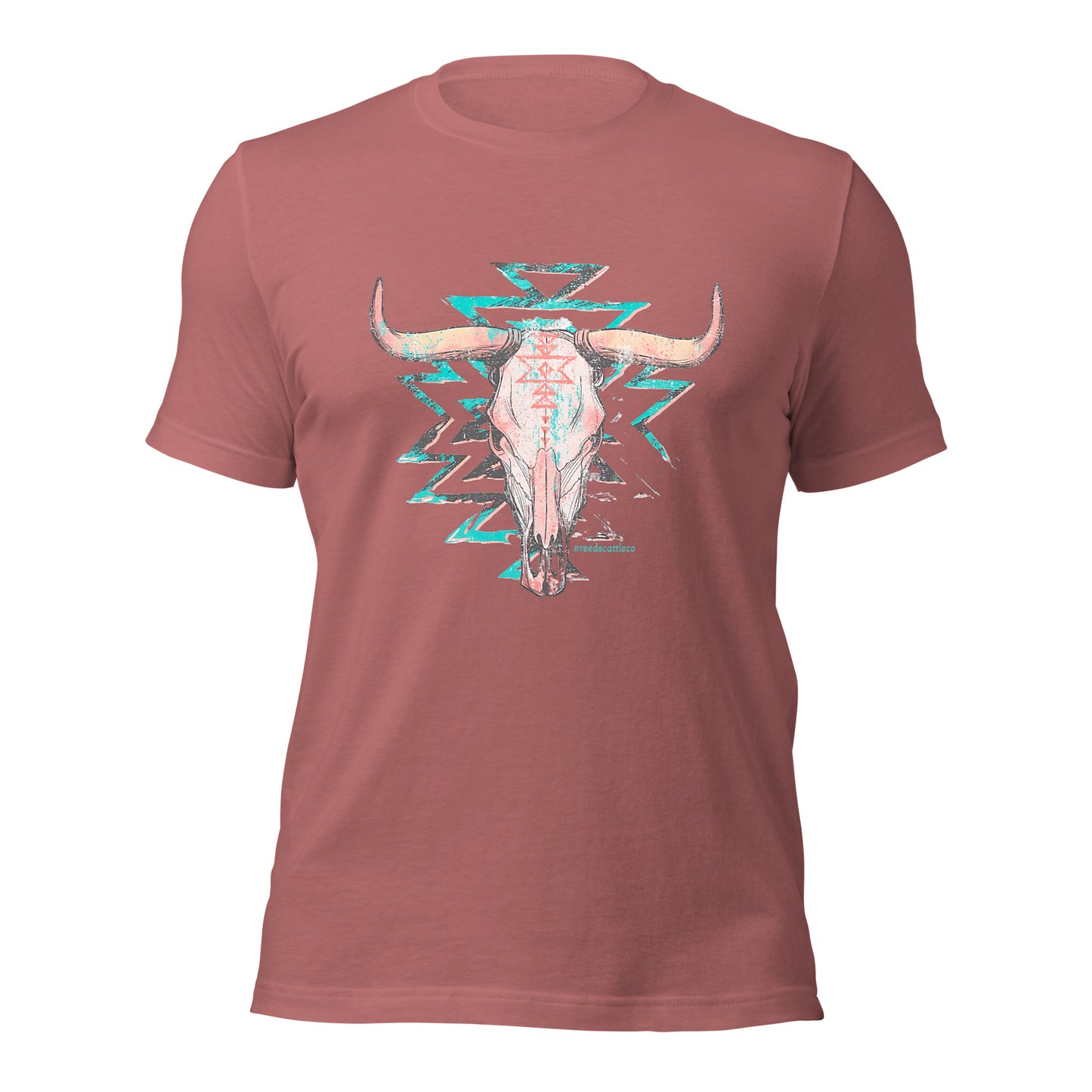 Fancy Aztec Skull Tee