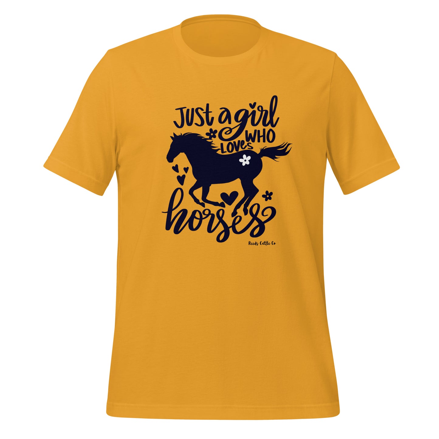 Just a Girl Who Loves Horses Tee