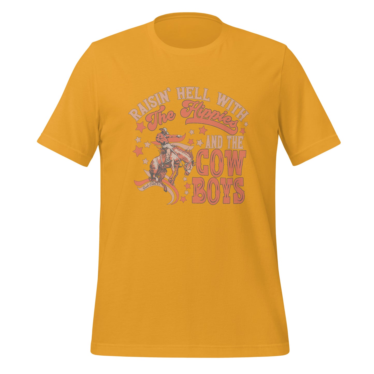 Raisin' Hell With the Hippies and the Cowboys Tee