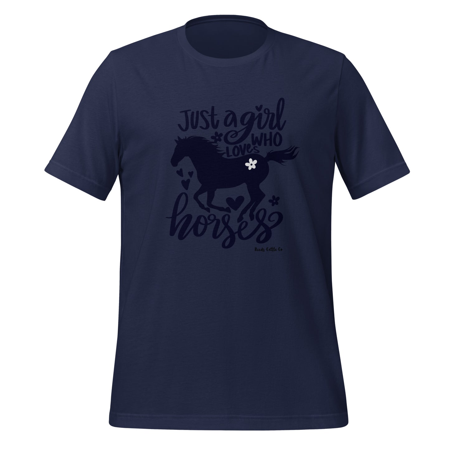 Just a Girl Who Loves Horses Tee