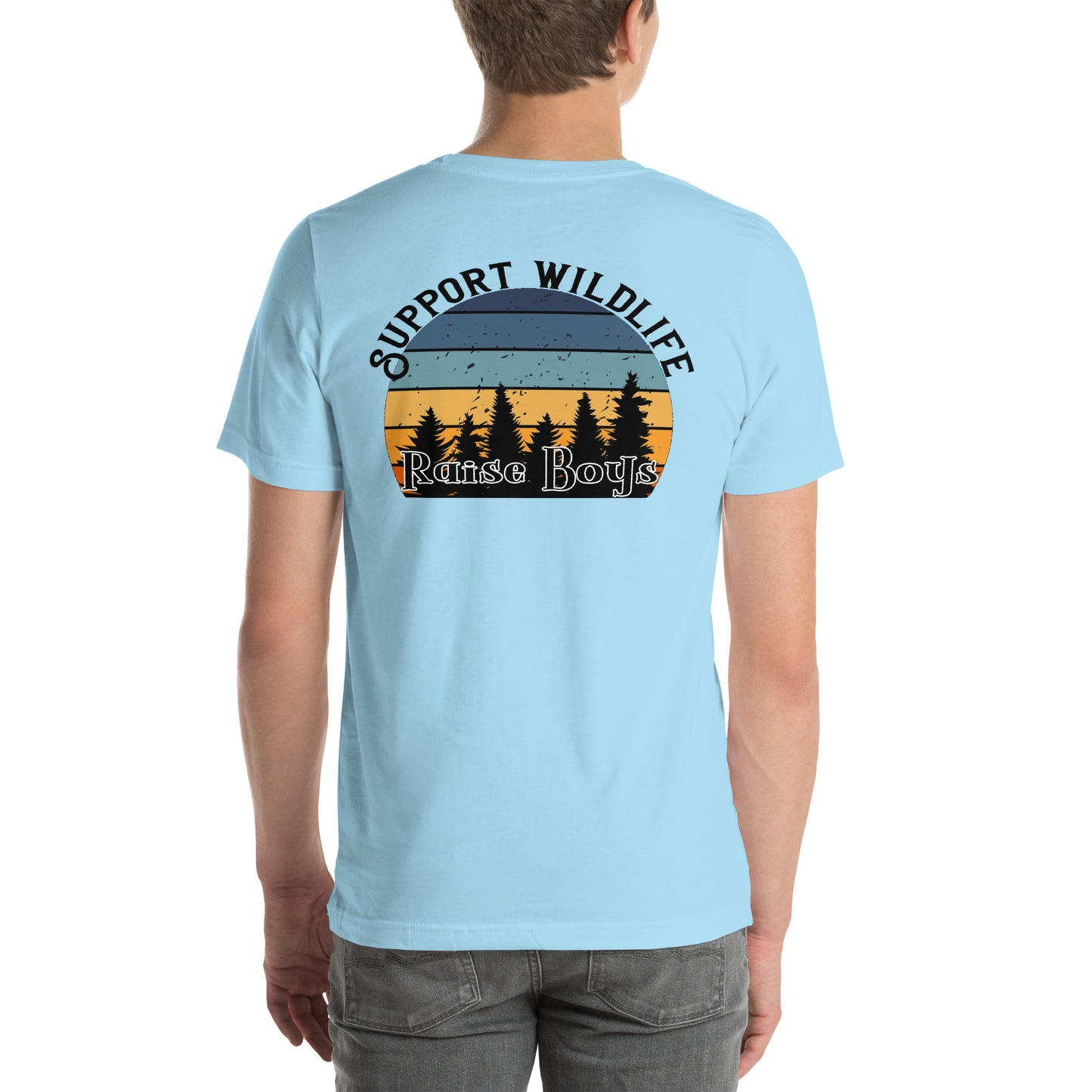 Support Wildlife: Raise Boys Tee