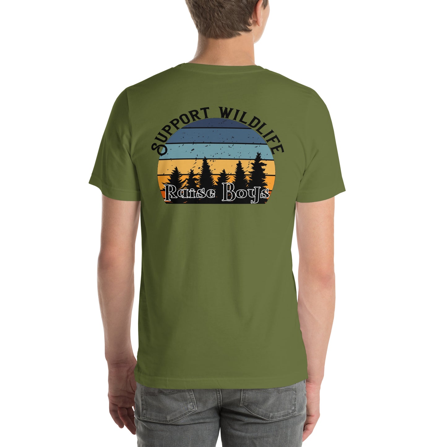 Support Wildlife: Raise Boys Tee