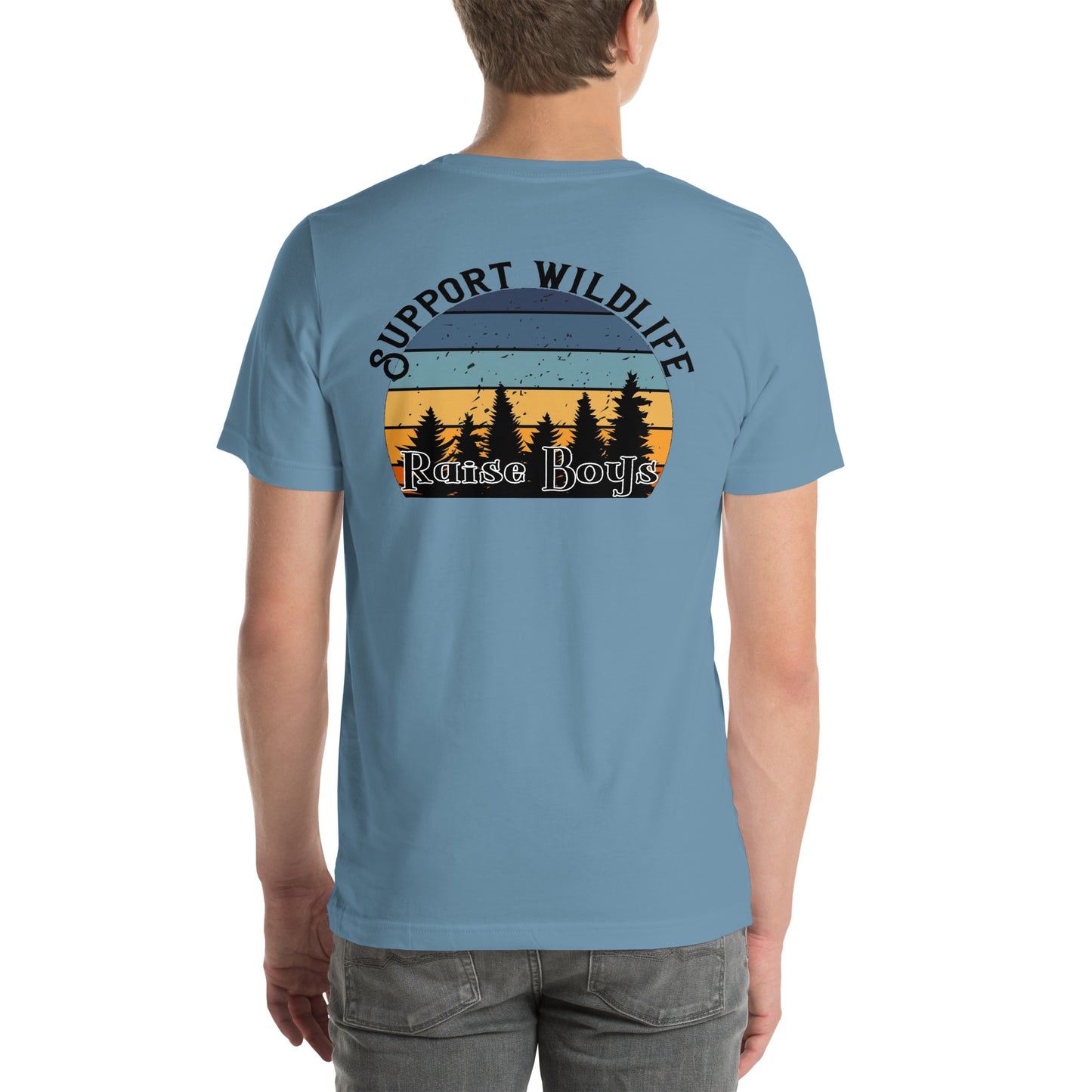 Support Wildlife: Raise Boys Tee