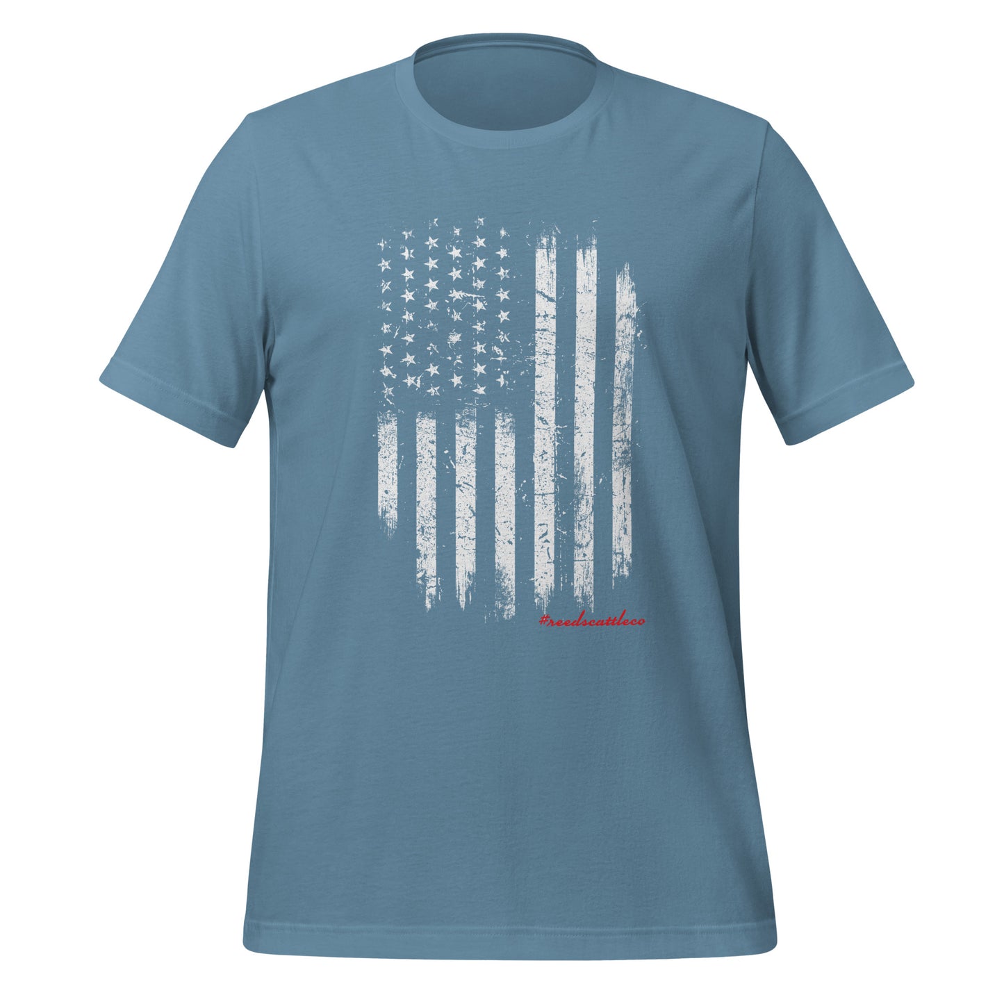 Distressed Flag Tee