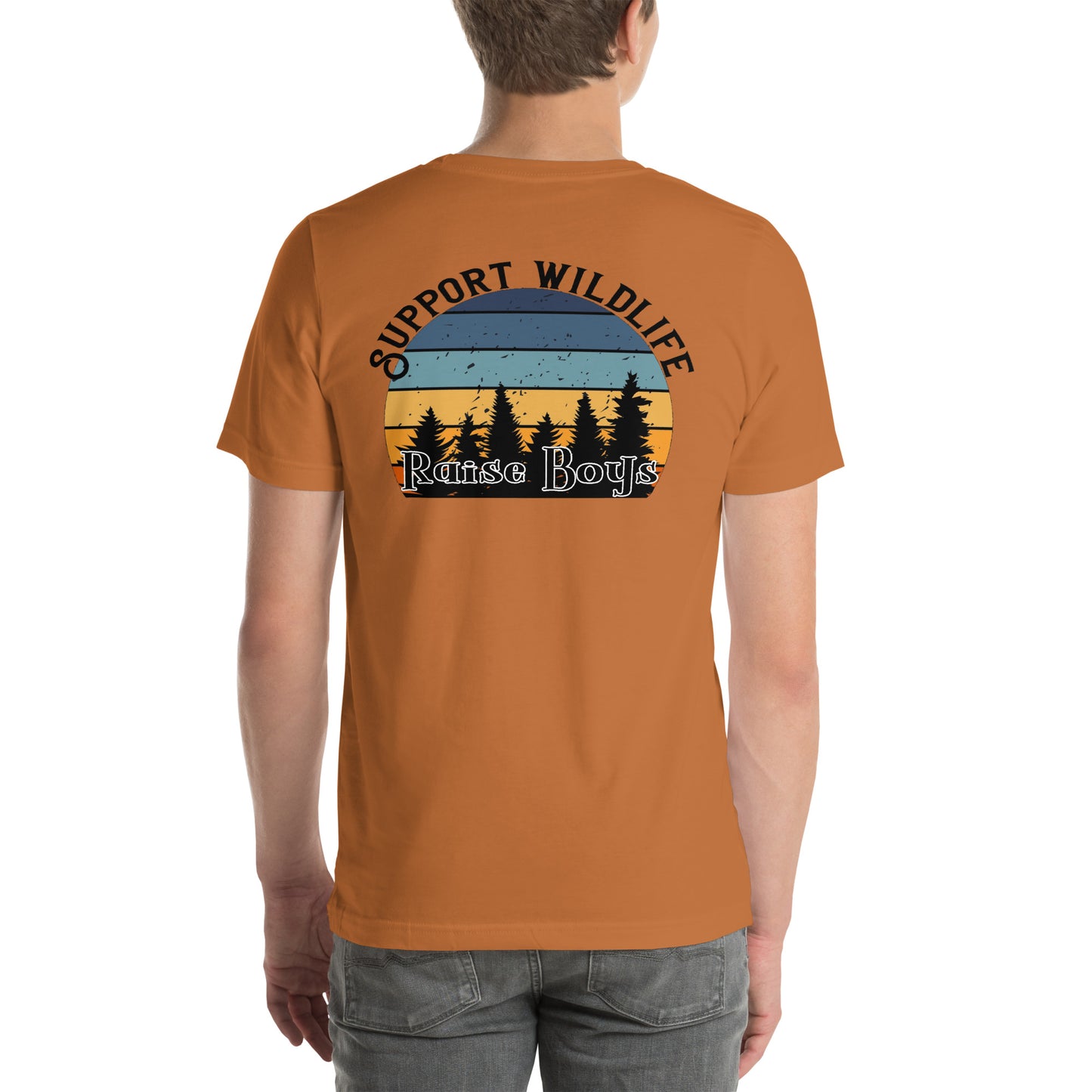 Support Wildlife: Raise Boys Tee