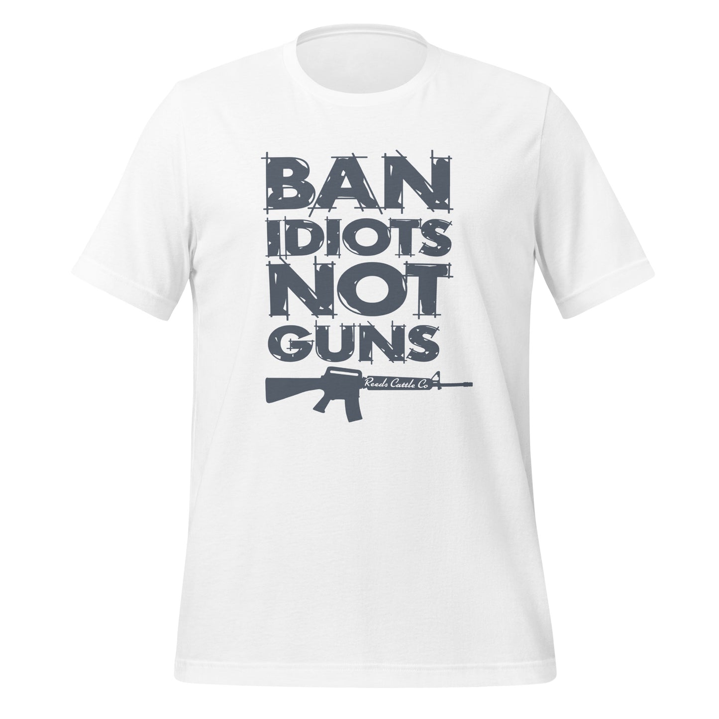 Ban Idiots Not Guns Tee