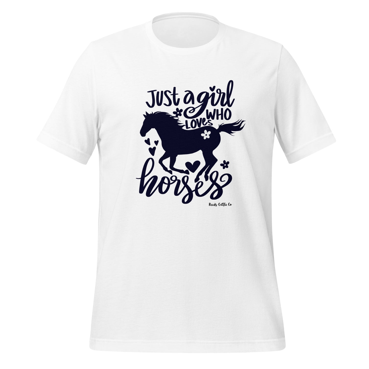 Just a Girl Who Loves Horses Tee