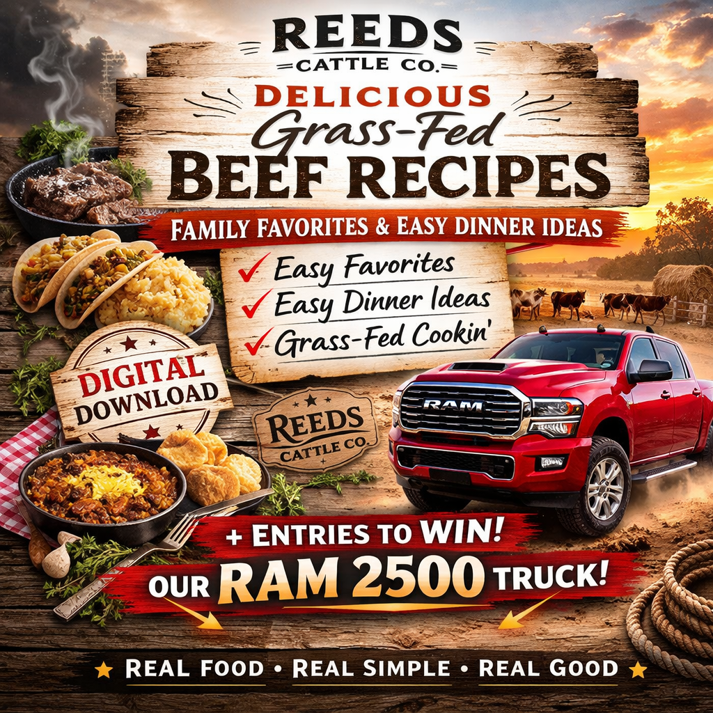 Quick Entries + Reeds Cattle Co. Beef Recipes