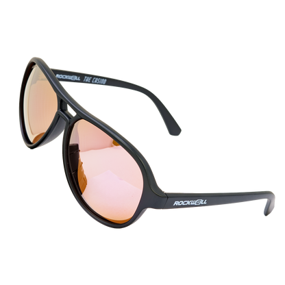 Casino (Black/Pink Mirror Polarized Lens)