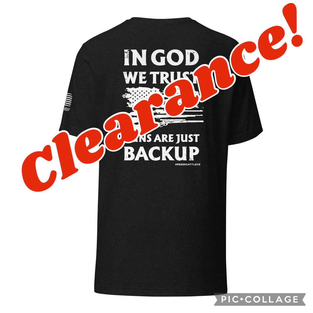 Clearance: In God We Trust Tee