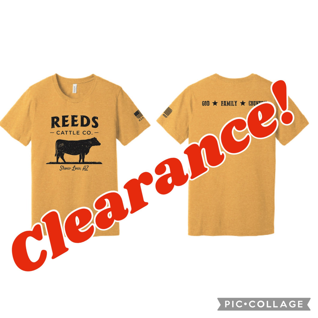 Clearance: God*Family*Country Tee