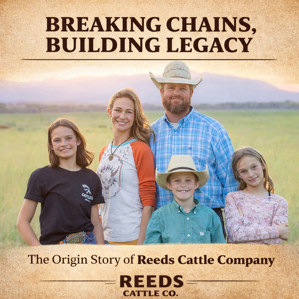 Entry Multiplier + Ebook: Reeds Cattle Co Origin Story.