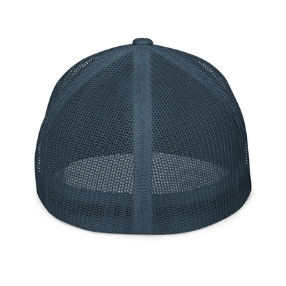 Embroidered Closed-back (flex-fit) trucker cap