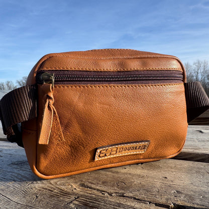 Genuine Leather Tooled Western Everywhere Belt Bag by Double B Wild Rags