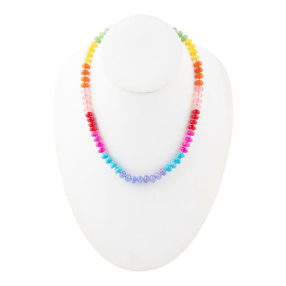 Kaleidoscope Multistone Strand Necklace