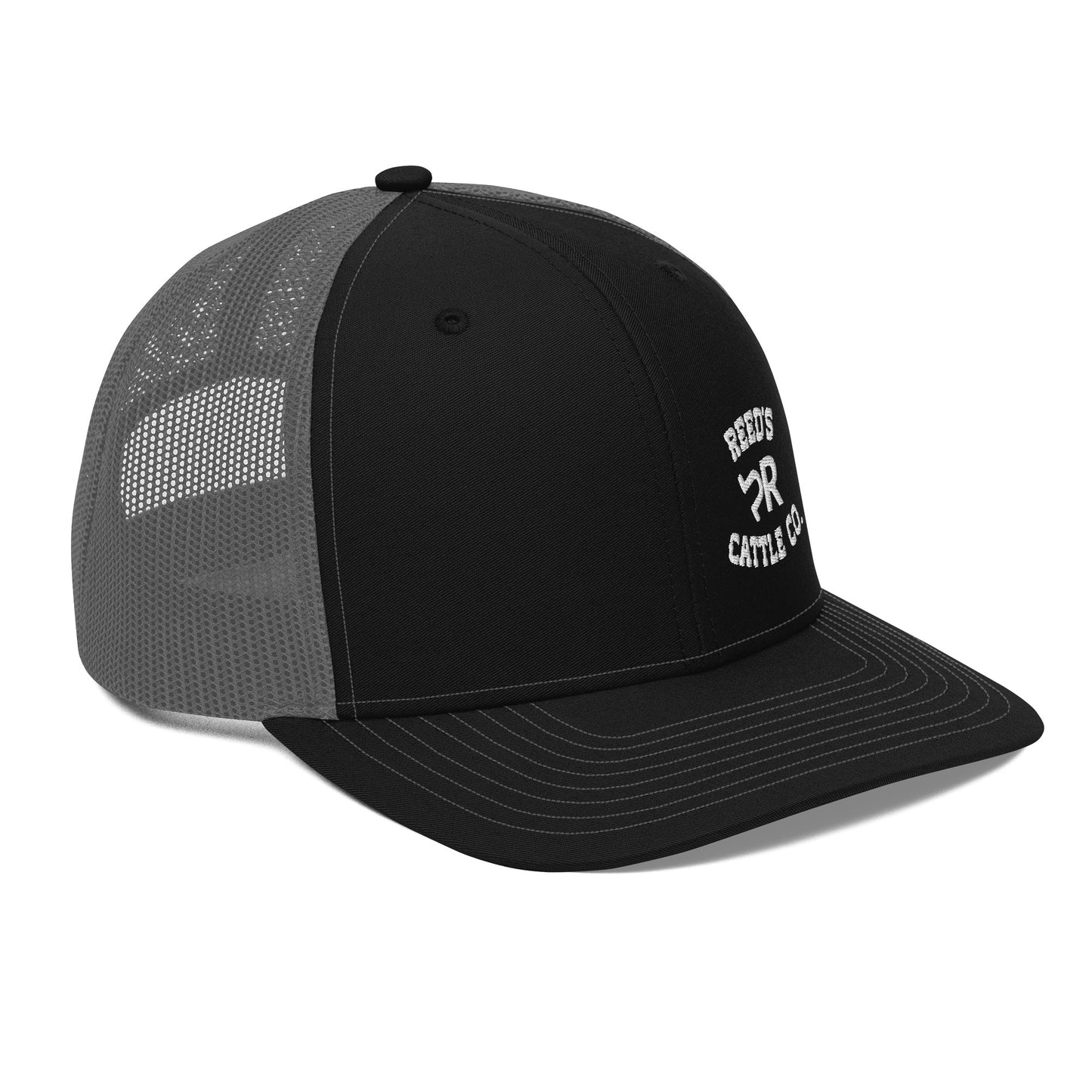 Embroidered Snapback Trucker Cap