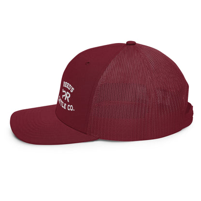 Embroidered Snapback Trucker Cap