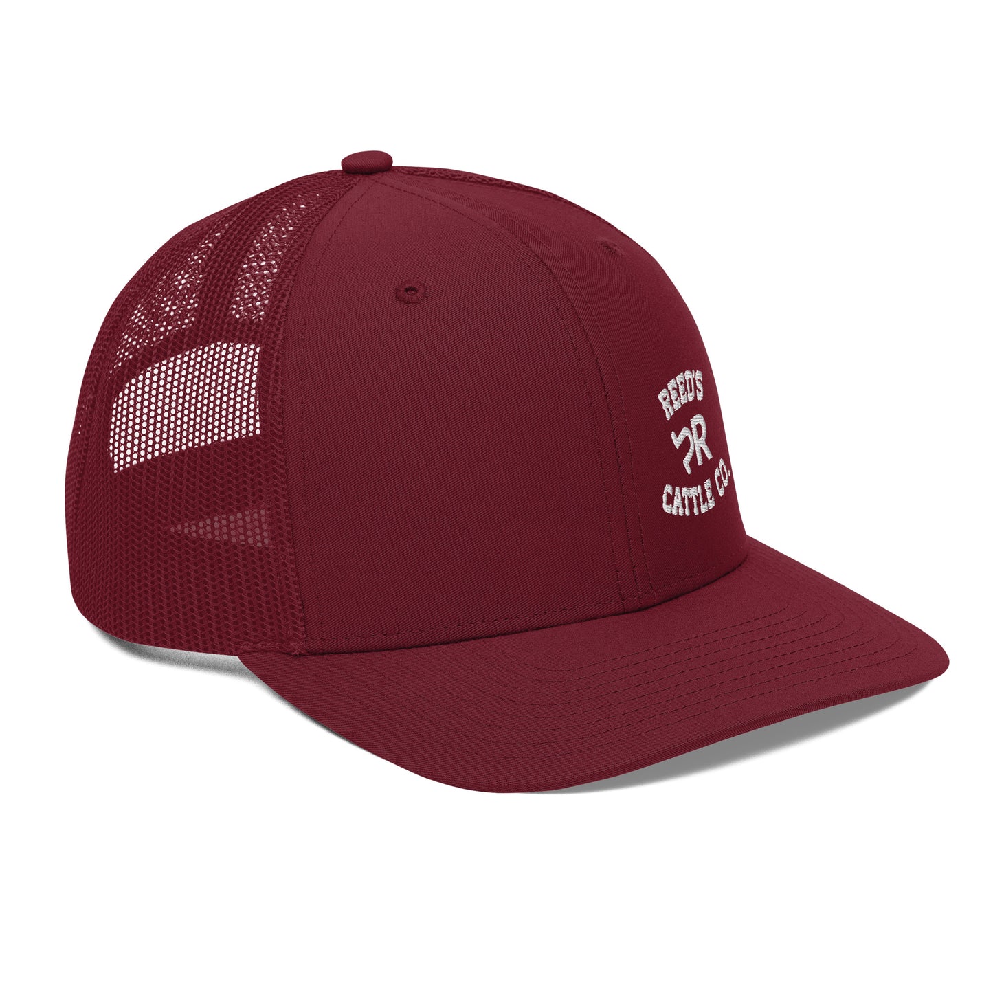 Embroidered Snapback Trucker Cap