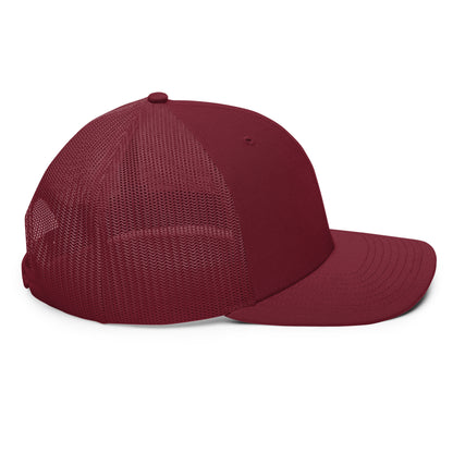 Embroidered Snapback Trucker Cap