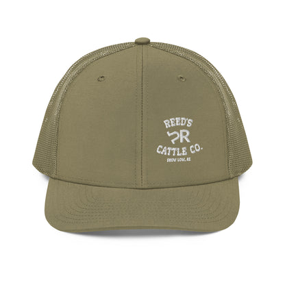 Hat - Embroidered Reeds Cattle Co Trucker Hat